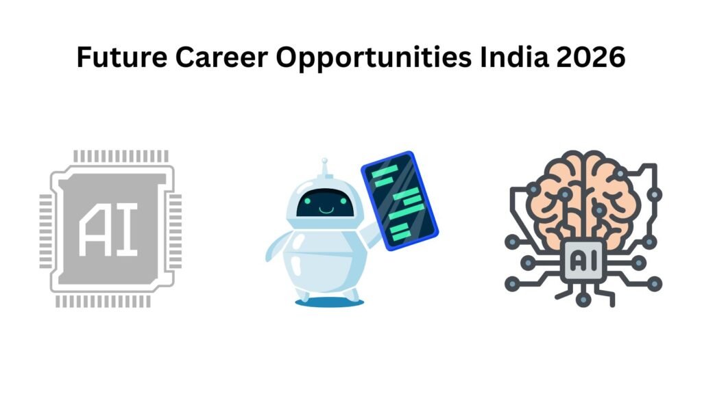 Future career opportunities in India 2026: AI chip, robot, and AI brain